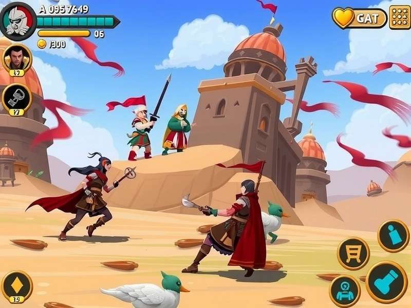 Kebab Realm Monarch Battle Scene